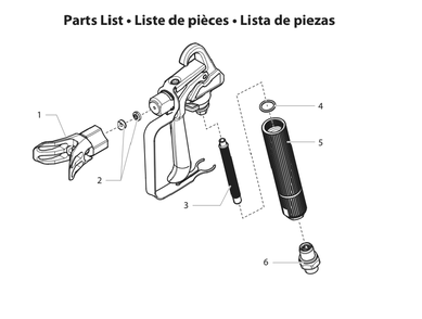 Diagram Diagram and Parts List for LX-30  Titan Sprayer