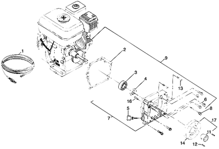 690gxc Engine Assembly Diagram and Parts List for 690GXC  Titan Paint Sprayer