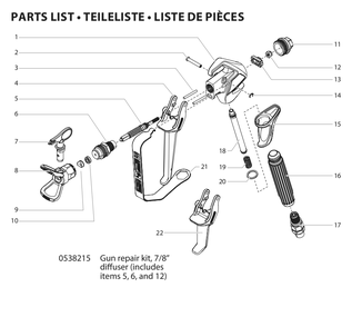 Part Location Diagram of 0289228 Titan Tip Guard, G-Thread