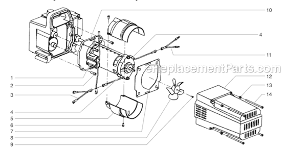 Part Location Diagram of 704-181 Titan Screw