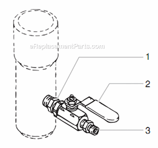 Multiple Gun Assemblies Diagram and Parts List for 12000XLTDI 459-355 Titan Sprayer