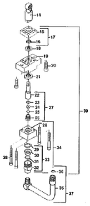 Epic 690gx Fluid Section Diagram and Parts List for 690GX  Titan Paint Sprayer
