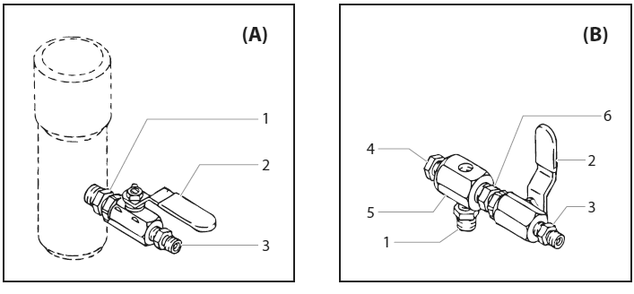Powrtwin 6900 Plus Di Gun Manifold Assemblies (Optional) Diagram and Parts List for 6900 Plus DI Titan Paint Sprayer