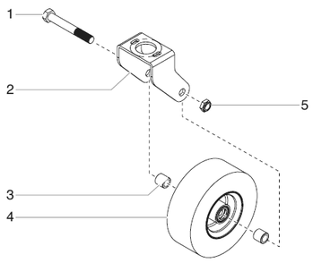 Promark Ii Wheel Assembly (P/N 779-275) Diagram and Parts List for PROMARKII  Titan Paint Sprayer