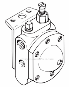 Stediflo Air Valve Service Kit Diagram and Parts List for 15:1 515-597 Titan Sprayer