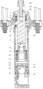 Part Location Diagram of 241-007 Titan Seat, Piston