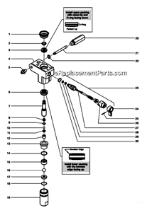 Part Location Diagram of 540-030 Titan Filter