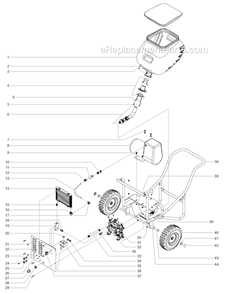 Part Location Diagram of 704-229 Titan Ground Screw