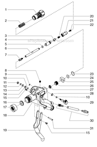 Part Location Diagram of 700-201 Titan Viton P-Ring