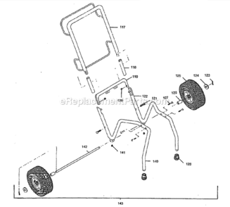 Part Location Diagram of 710-045 Titan Pin Axle