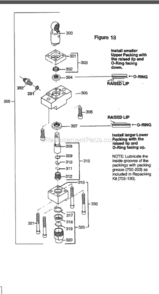 Part Location Diagram of 700-678 Titan Head Cap Screw