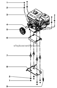 Part Location Diagram of 448-910 Titan Pulley