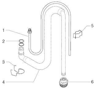 330 Suction Set Assembly Diagram and Parts List for 330  Titan Paint Sprayer