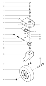 Part Location Diagram of 0509219 Titan Screw