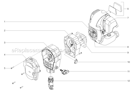 Drive Assembly Diagram and Parts List for 800 759-091 Titan Paint Sprayer