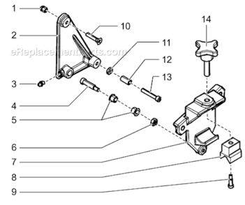 Part Location Diagram of 756-037 Titan Shoulder Screw