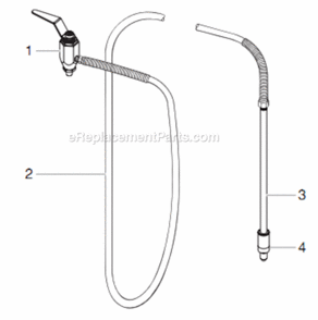 Bleed Valve Assembly Diagram and Parts List for 4900XLT 759-490 Titan Paint Sprayer