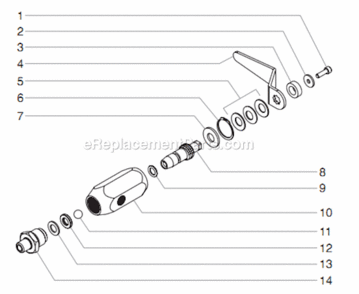 Wheel Assembly Diagram and Parts List for 4900XLT 759-492 Titan Paint Sprayer