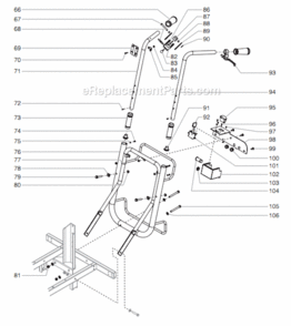 Hydraulic Motor Diagram and Parts List for 6900XLT 759-690 Titan Paint Sprayer