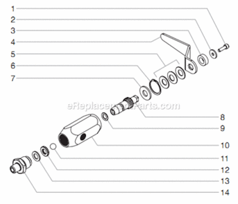 Wheel Assembly Diagram and Parts List for 8900XLT 759-898 Titan Paint Sprayer
