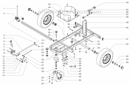 Page I Diagram and Parts List for 8900XLT 759-898 Titan Paint Sprayer