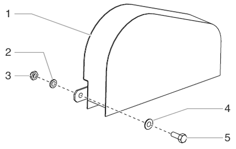 Powrtwin 4900gh Belt Guard Assembly Diagram and Parts List for 4900GH  Titan Paint Sprayer