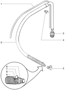 Gpx 80 5 Gallon Siphon Set Diagram and Parts List for GPX80  Titan Paint Sprayer