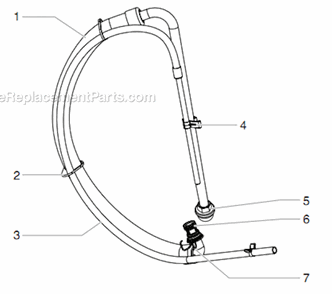 Section Set Assembly Diagram and Parts List for 440 805-000 Titan Sprayer