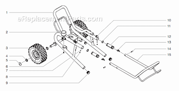 Part Location Diagram of 800-908 SprayTECH Plug