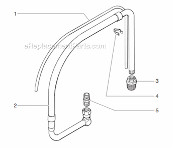Low Rider Cart Diagram and Parts List for 1140 805-012 Titan Sprayer