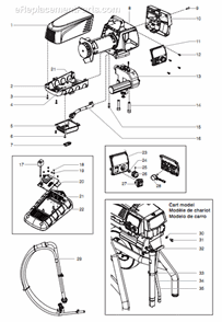 Part Location Diagram of 704-548 Titan Transducer Jumper