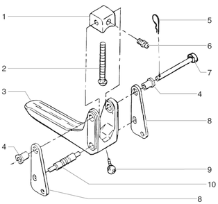 Powrliner 8900 Trigger Assembly Diagram and Parts List for 8900  Titan Paint Sprayer