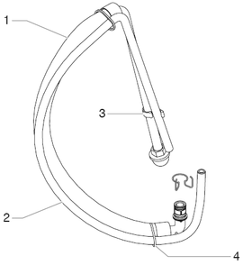 Epx2355 Advantage Suction Set Assembly Diagram and Parts List for EPX2355 Advantage Series Titan Paint Sprayer