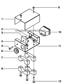 Part Location Diagram of 856-939 Titan Screw, 1