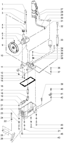 Powrtwin 3500 50th Ann. Hydraulic System Diagram and Parts List for 3500  Titan Paint Sprayer