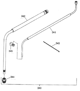 Epic 447hpx Syphon Assembly Diagram and Parts List for 447HPX  Titan Paint Sprayer