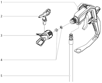 Part Location Diagram of 661-020 Titan Tip Seat And Seal Kit (5 Pack)