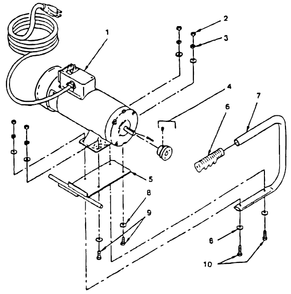 Powrliner 6000 Dc Â€” Electric Convertokit Diagram and Parts List for 6000  Titan Paint Sprayer