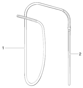 Powrliner 2800 Return Hose Assembly (P/N 779-266) Diagram and Parts List for 2800  Titan Paint Sprayer