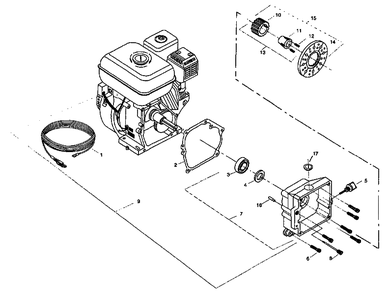 Part Location Diagram of 763-567 Titan Clutch Assembly