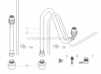 Page B Diagram and Parts List for ADVANTAGE100  Titan Sprayer