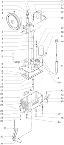 Powrtwin 4900gh Hydraulic System Diagram and Parts List for 4900GH  Titan Paint Sprayer
