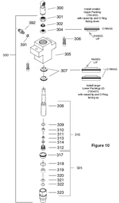 Epic 690hpg Fluid Section Diagram and Parts List for 690HPG  Titan Paint Sprayer