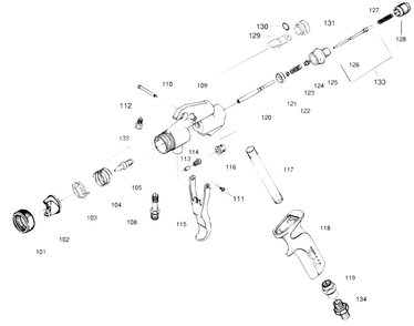 Part Location Diagram of 580-019 Titan Pivot Screw