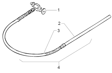 Powrtwin 3500 50th Ann. Bleed Line Assembly With Valve Diagram and Parts List for 3500  Titan Paint Sprayer