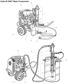 Part Location Diagram of 103-818a Titan Siphon Hose Assembly