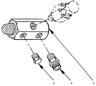 Powrtwin 3500 Outlet 2 Gun Manifold Diagram and Parts List for 3500-DC  Titan Paint Sprayer