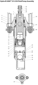 Part Location Diagram of 441-959 Titan Rod, Connecting