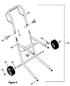Elite E20 Frame Diagram and Parts List for ELITE-E20  Titan Paint Sprayer