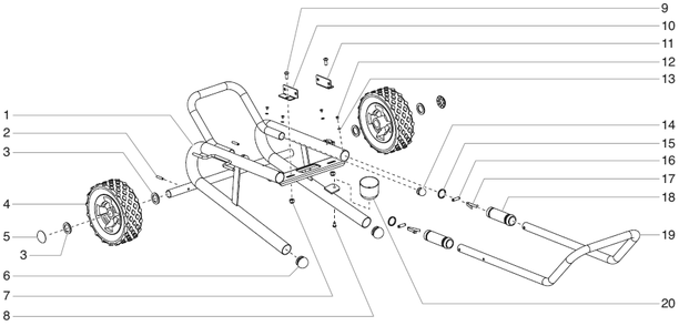 Epx2355 Advantage Low Boy Cart Assembly Diagram and Parts List for EPX2355 Advantage Series Titan Paint Sprayer